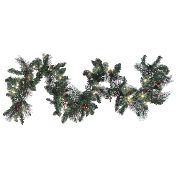 Weihnachtsgirlande LED WAPTA 180 cm Grün