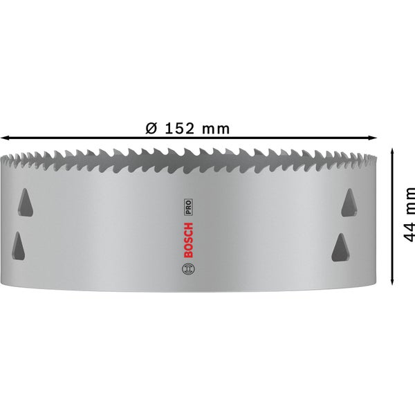 Bosch Pro Lochsäge, Durchmesser 152 Millimeter