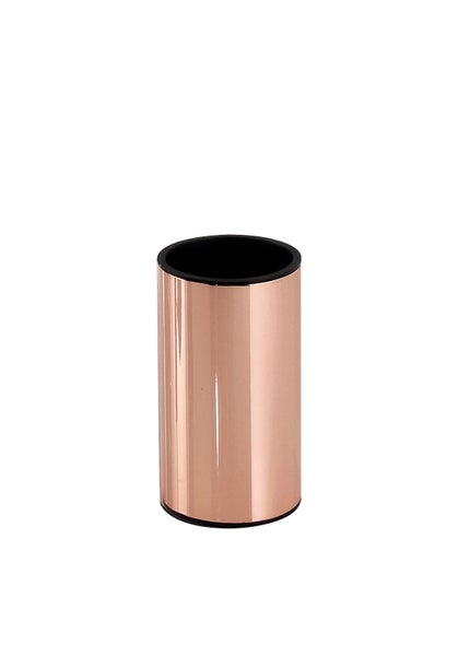 Zahnbürstenbecher aus Edelstahl und Kupfer | Copper