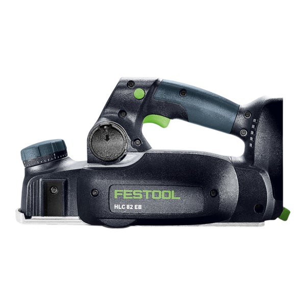 Elektrohobel Festool HLC 82 EB mit ergonomischem Handgriff und Tiefeneinstellung.