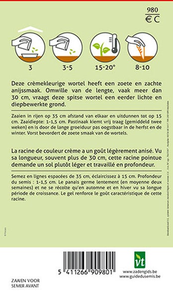 Informationen zum Anbau von Pastinaken