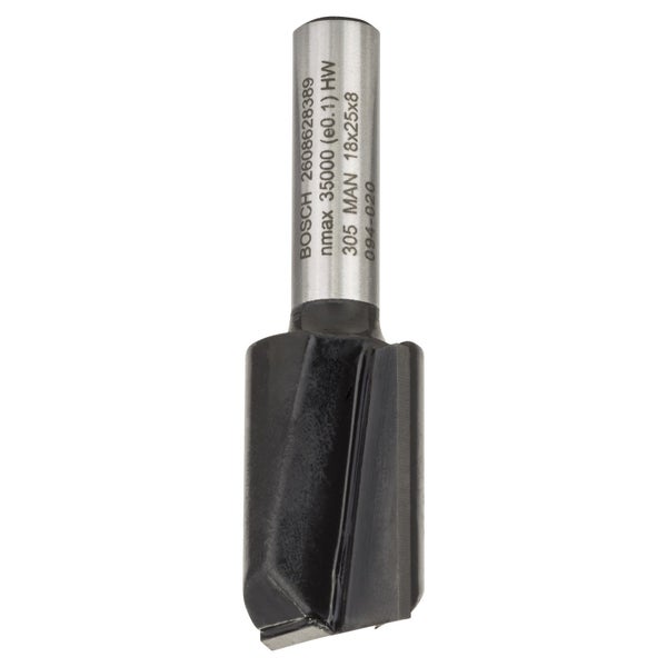 Bosch Nutfräser Standard for Wood 8 mm D1 18 mm L 25 mm G 56 mm - 2608628389