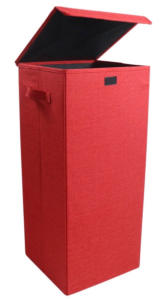 Wäschekorb Wäschebox Stoffbox mit Deckel Dreso L