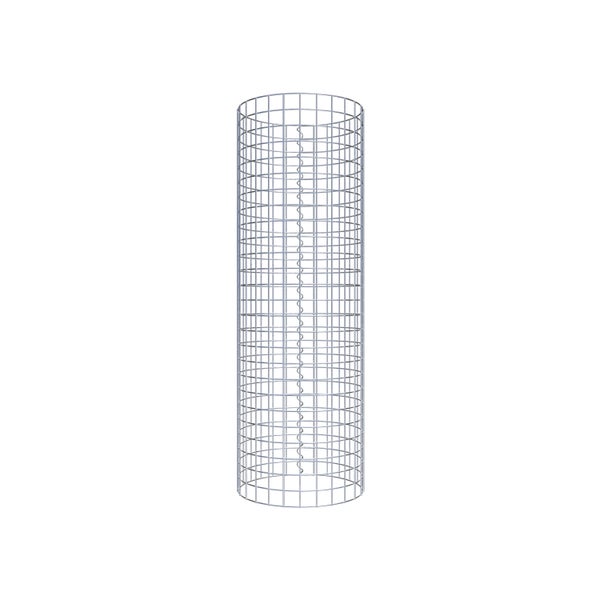 Gabionensäule Durchmesser 42 cm MW 5 x 5 cm rund - Höhe: 130 cm