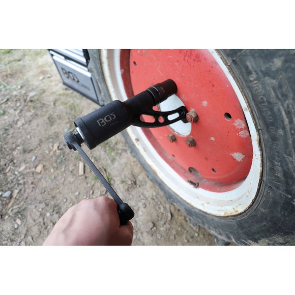 Drehmomentvervielfältiger Set mit Steckschlüsseleinsätzen und Zubehör