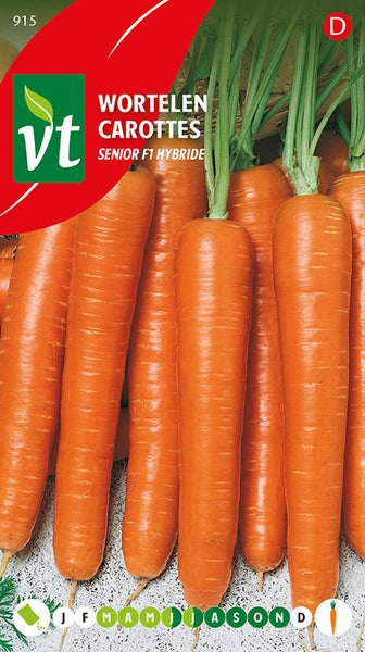 Wurzeln Karotten Senior F1 Hybride Packung