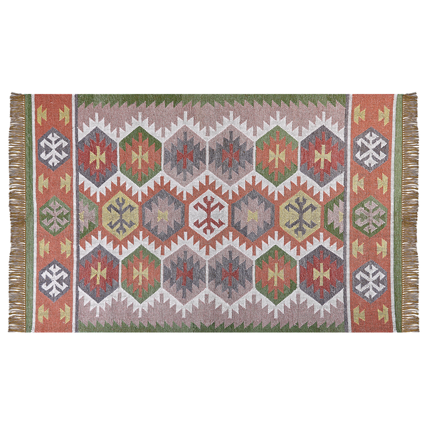 Outdoorteppich SAHBAZ Bunt 140 x 200 cm