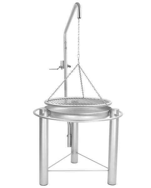 Libatherm hoher Edelstahl-Schwenkgrill 60 cm Grillgalgen und Feuerschale