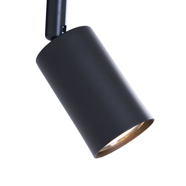 Schwarzer Deckenspot