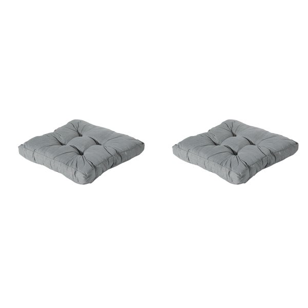 Florance Sitzkissen Basic grau - Ca. 73x73 cm - 2er-Set