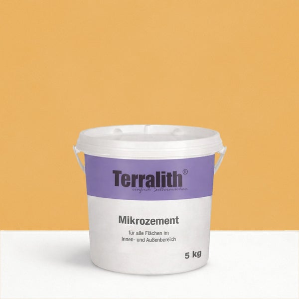Terralith Mikro Zement für den Innen- und Außenbereich, 5 Kilogramm