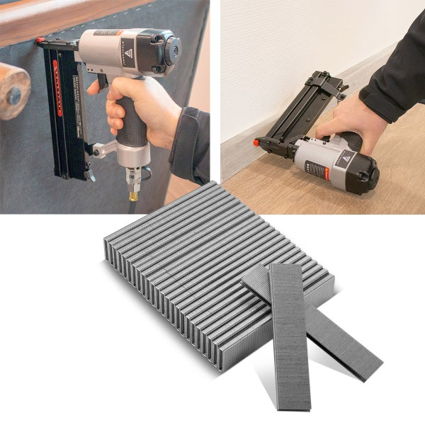 STAHLWERK Heftklammern Typ 90 (1,25 x 1,0 mm) mit 25 mm Länge im 5000er Set