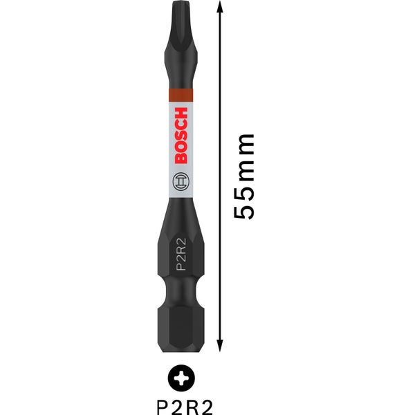 Bosch PRO P2R2 Impact Bit 55 mm 5-tlg. - 2608522527