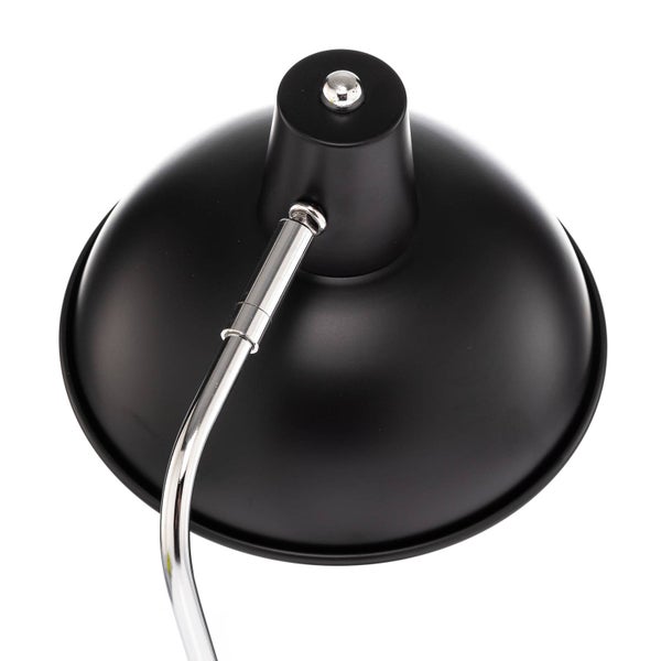 Lindby Tischlampe Jamelia (Retro, Vintage Antik) in Schwarz aus Metall (1 flammig E14) - Tischleuchte Schreibtischlampe Nachttischlampe Wohnzimmerleuchte