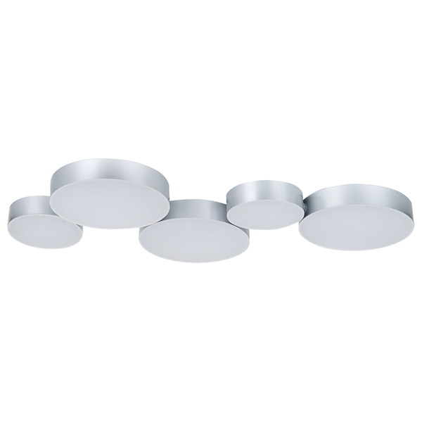 LED Deckenlampe LUGA Metall Silber