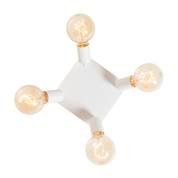 Deckenleuchte mit vier Leuchtmitteln