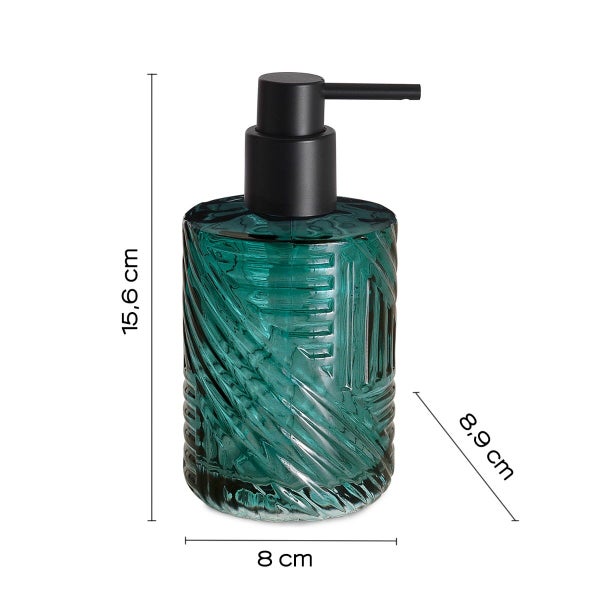 Grüner Flüssigseifenspender 300 ml | Fiordaliso