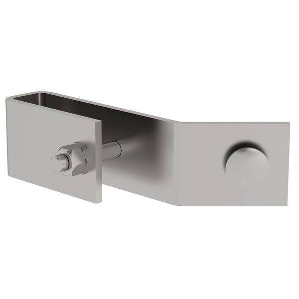 MUNK Schienenbefestigung 50x20mm Edelstahl