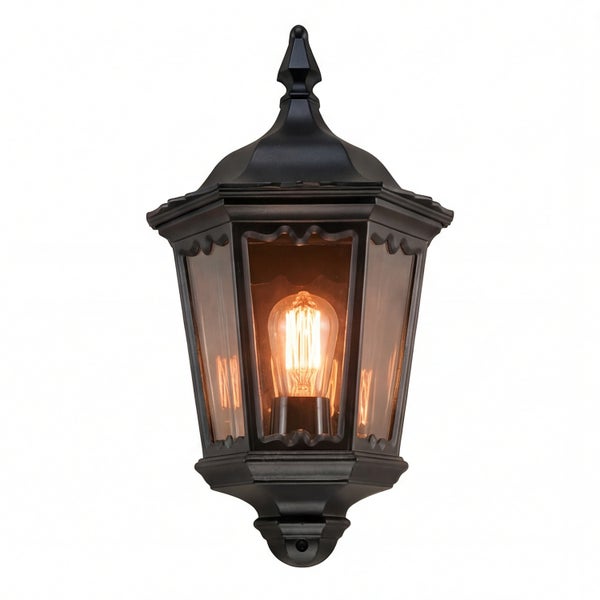 Laterne zur Wandmontage mit Leuchtmittel