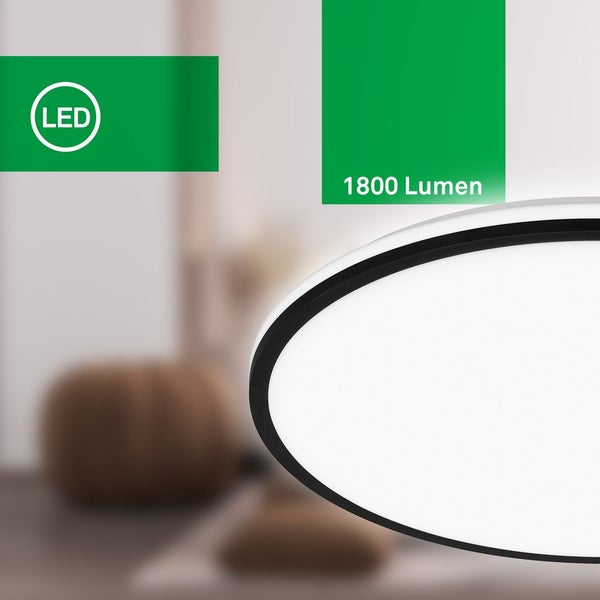 EEK A LED Deckenlampe Deckenleuchte Küche Flach Indirektes Licht Effizienz A