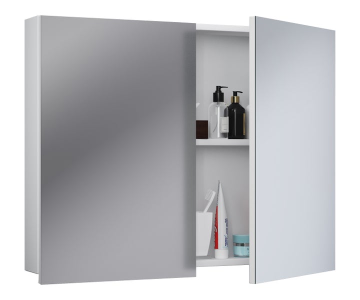Spiegelschrank Spiegel Badezimmer Badinos 59x60 cm