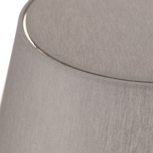 Detailaufnahme eines Lampenschirms aus Stoff