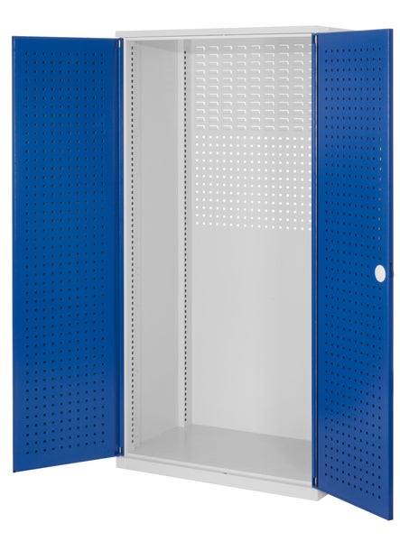 Kappes ®RasterPlan Schubladenschränke 1950x1000x600mm Lochplattentüren Modell 10 enzianblau