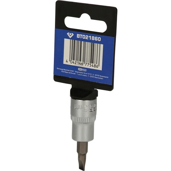 Steckschlüsseleinsatz mit Schlitzschraubendreher