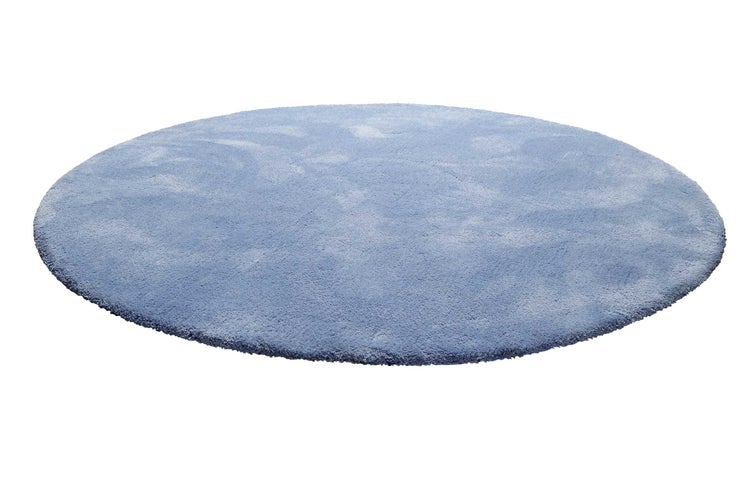 Teppich Rund Blau Pisa Homie Living 200 cm rund