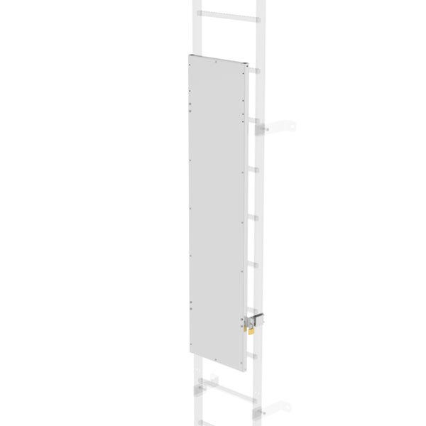 Revisionsklappe auf Steigleiter