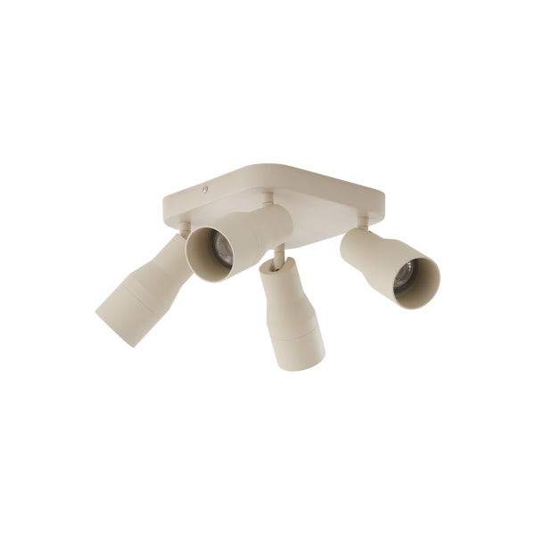 Deckenleuchte mit vier Strahlern