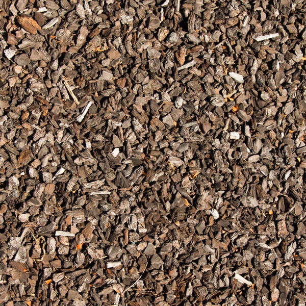 Nahaufnahme von Rindenmulch