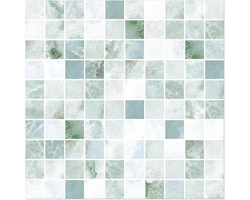 Mosaikfliese mit Marmoroptik