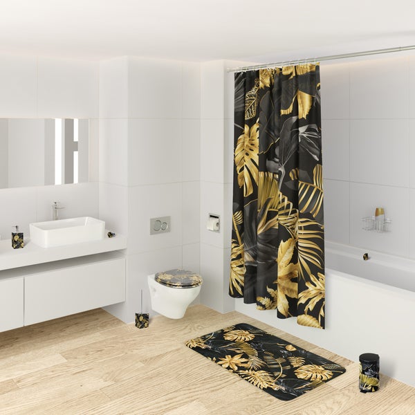 Sanilo Kosmetikeimer 3L mit Absenkautomatik Golden Leaves