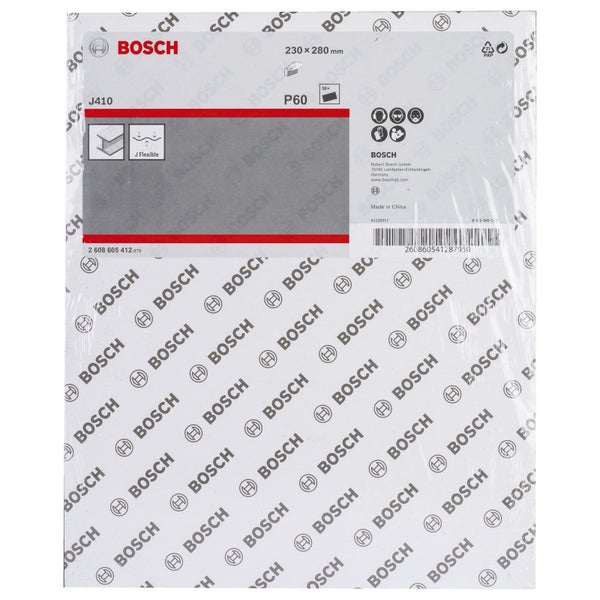 Bosch 50x Schleifblatt 230 x 280 mm für Metall 60 - 2608605412