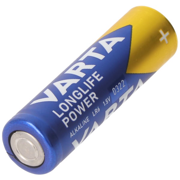 Varta Longlife Power Alkaline-Batterie Typ LR6 AA 1,5 Volt