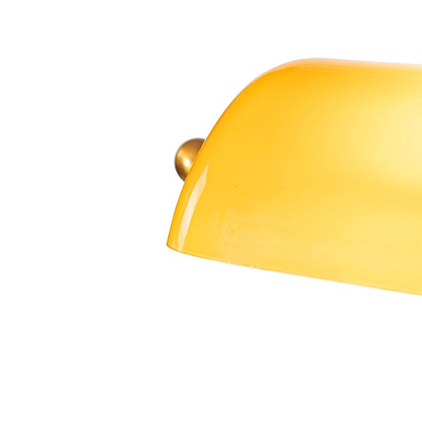 Gelber Lampenschirm für Innenraumbeleuchtung