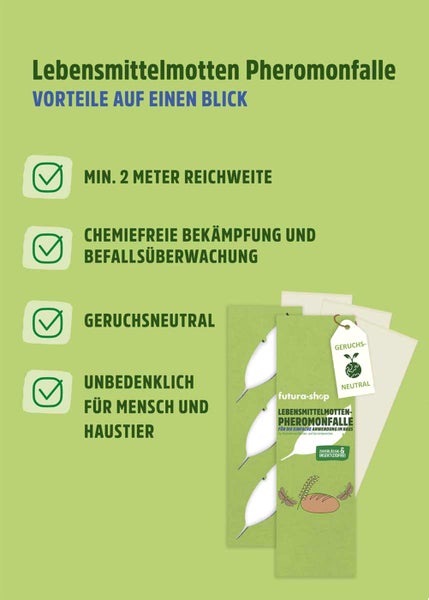 Lebensmittelmotte Pheromonfalle