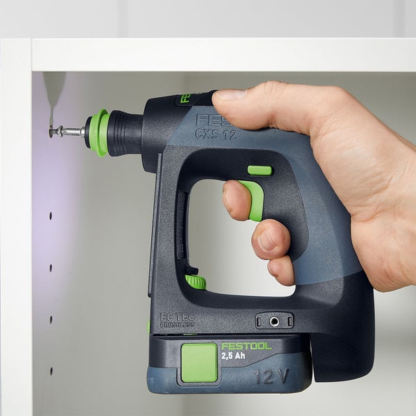 Festool Akku-Bohrschrauber CXS 12 2,5-Set / 2x 2,5 Ah Akku + Ladegerät im Systainer - 576865