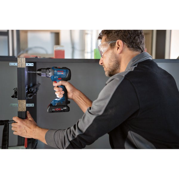 Bosch Akku-Bohrschrauber GSR 18V-55 / 1x 2,0 Ah Akku