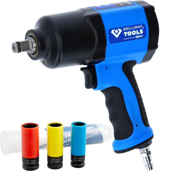 Brilliant Tools BT160100 + WS24 Steckschlüsselsatz - BT160100-Set