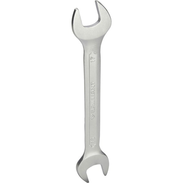 BRILLIANT TOOLS Doppel-Maulschlüssel 16 x 17 mm - BT010905