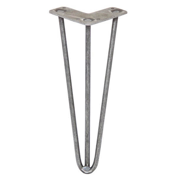 4 x 30.5cm Hairpin Tischbeine 3 Streben-10mm
