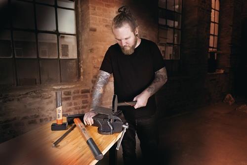 PICARD Schlosserhammer BlackTec 200g L.300mm Stiel-L.300mm 3K-Kunststoff-Stiel - 0032700-0200