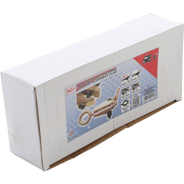 Sechskant-Bit-Satz mit verschiedenen Größen auf einer Metallschiene