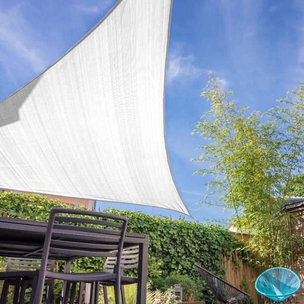 Livin'outdoor sonnensegel Como Polyester Dreieck 3x2.5x2.5m weiß