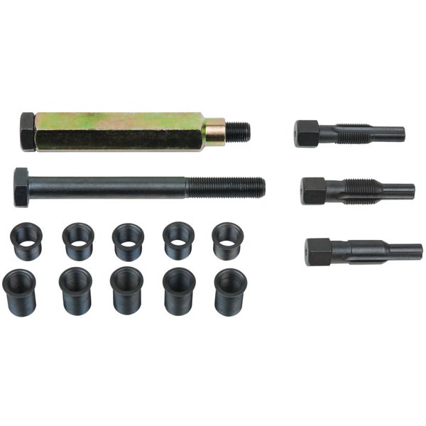 Zündkerzengewinde Reparatur Satz im geöffneten Koffer