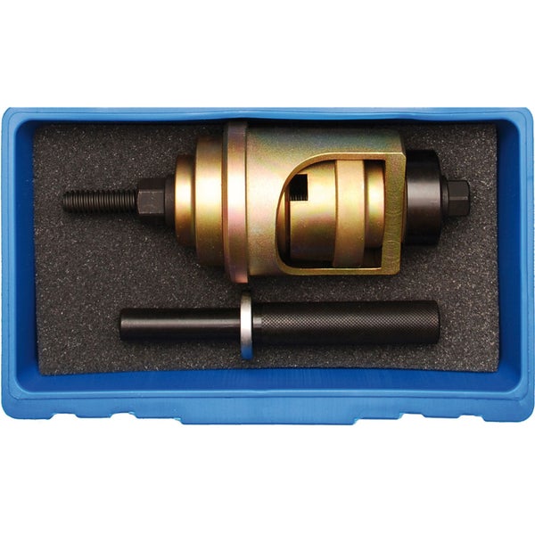 Werkzeugsatz in blauer Aufbewahrungsbox