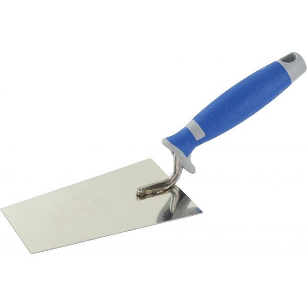 Triuso Berner Putzkelle Edelstahl rf 140 mm 2-Komponenten-Griff - 1 Stück