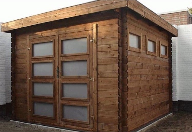 Gartenhaus, Gerätehaus 9m2 - 3x3m - 28mm - Imprägniert